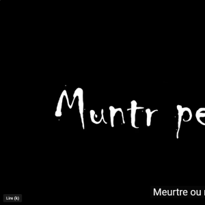 meurtre ou rumeur